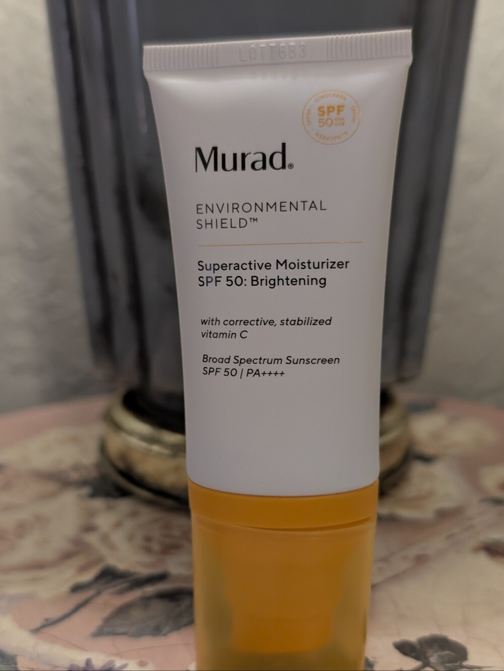 Murad Environmental Shield SPF 50 Brightening Moisturizer - White and Orange - Picture 6 of 7